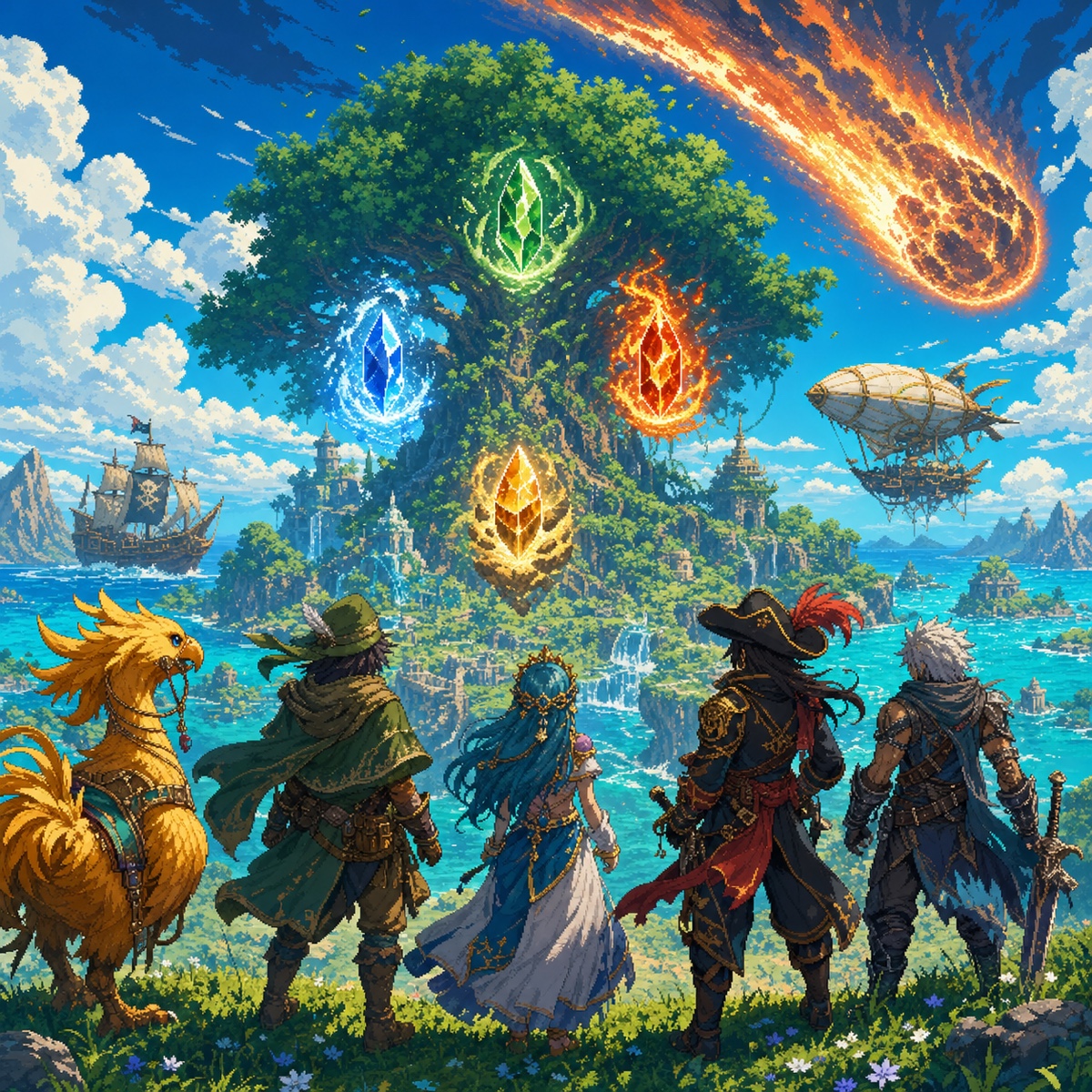 Final Fantasy V Pixel Remaster